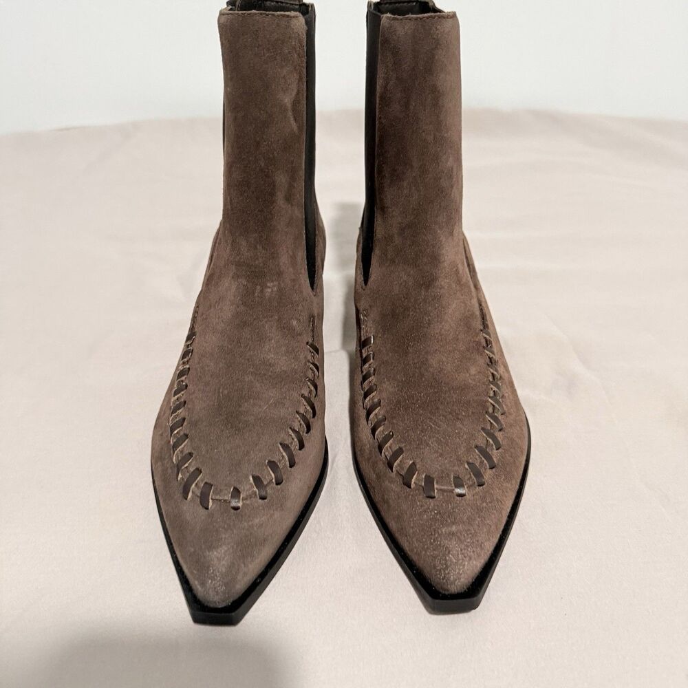 Rails Women’s Suede Cece Ankle Boots Pointed Toe Sz 37 - Picture 9 of 10